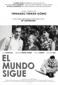 Cartel El mundo sigue