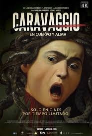 Cartel CARAVAGGIO, EN CUERPO Y ALMA