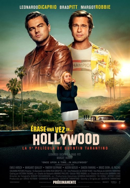 Cartel ÉRASE UNA VEZ EN HOLLYWOOD