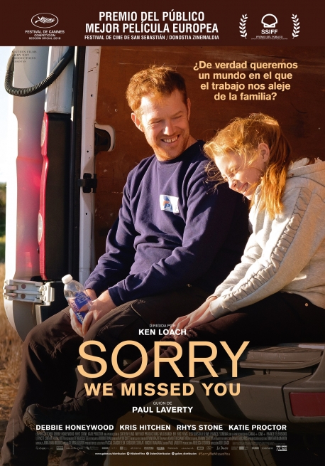 Cartel SORRY WE MISSED YOU