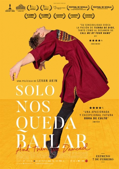 Cartel SÓLO NOS QUEDA BAILAR