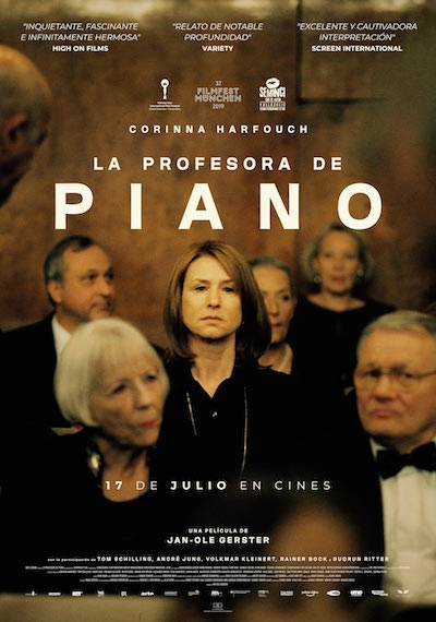 Cartel LA PROFESORA DE PIANO