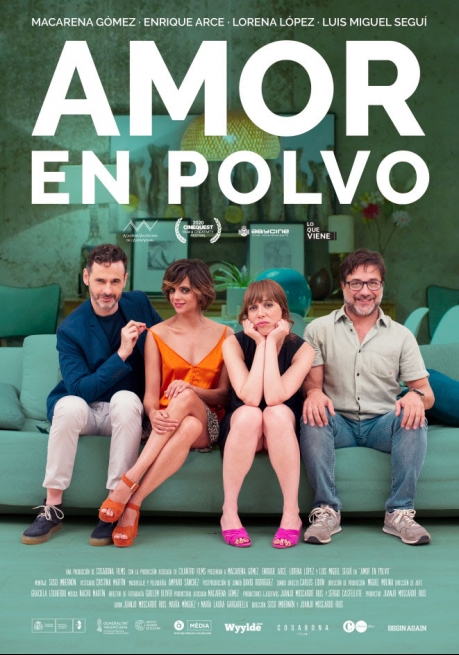Cartel AMOR EN POLVO