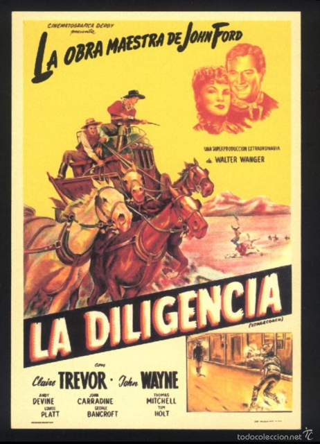 Cartel LA DILIGENCIA