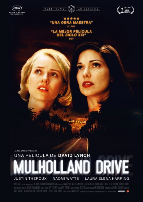 Cartel MULHOLLAND DRIVE