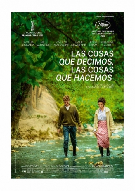 Cartel LAS COSAS QUE DECIMOS, LAS COSAS QUE HACEMOS