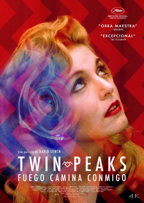 Cartel TWIN PEAKS: FUEGO CAMINA CONMIGO