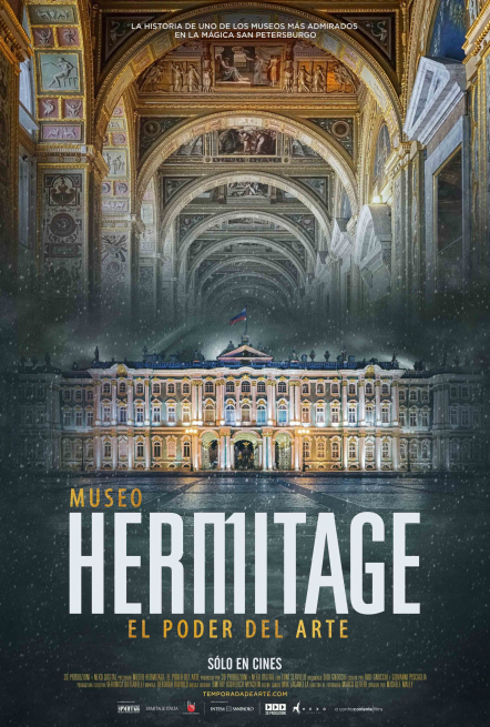 Cartel MUSEO HERMITAGE. EL PODER DEL ARTE