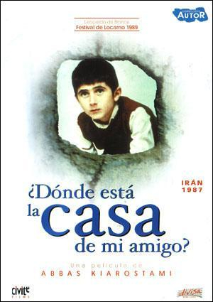 Cartel DONDE ESTA LA CASA EN MI AMIGO