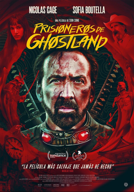 Cartel PRISIONEROS DE GHOSTLAND