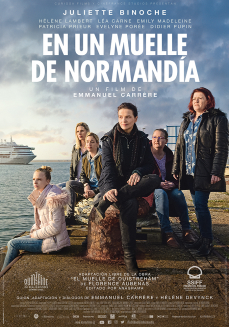 Cartel EN UN MUELLE DE NORMANDIA