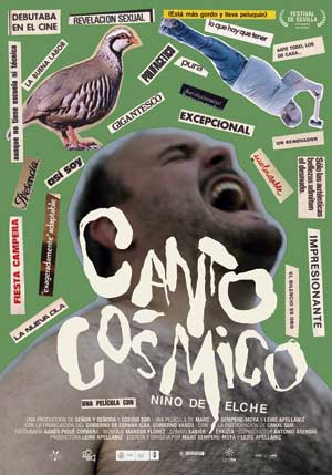 Cartel CANTO COSMICO. NI?O DE ELCHE