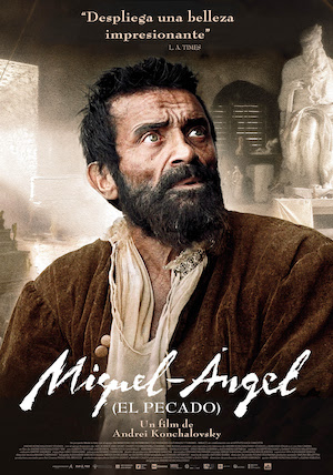 Cartel MIGUEL ÁNGEL. EL PECADO