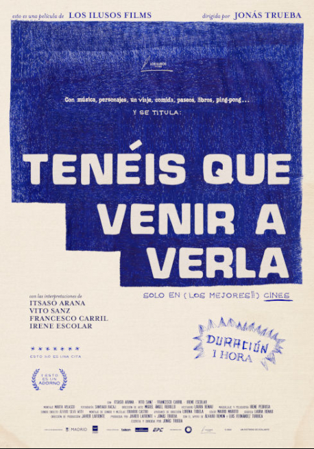 Cartel TENÉIS QUE VENIR A VERLA