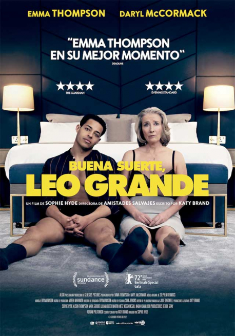 Cartel BUENA SUERTE, LEO GRANDE 