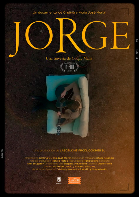 Cartel Jorge. Una travesía de Coque Malla