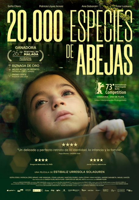 Cartel 20.000 especies de abejas