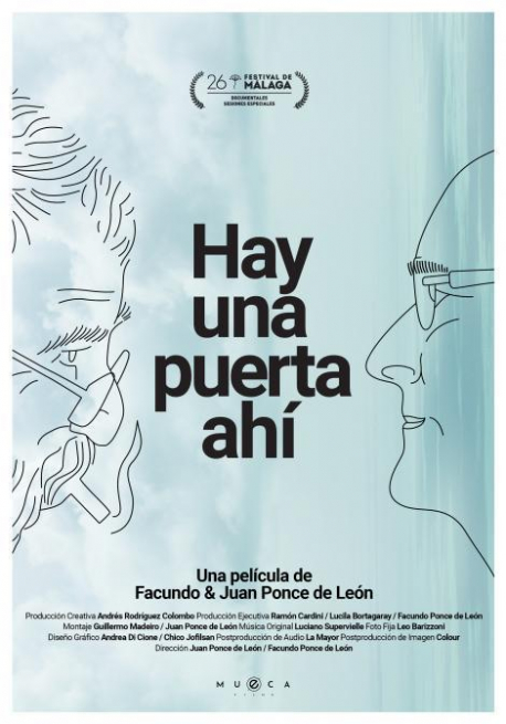 Cartel Hay una puerta ahí