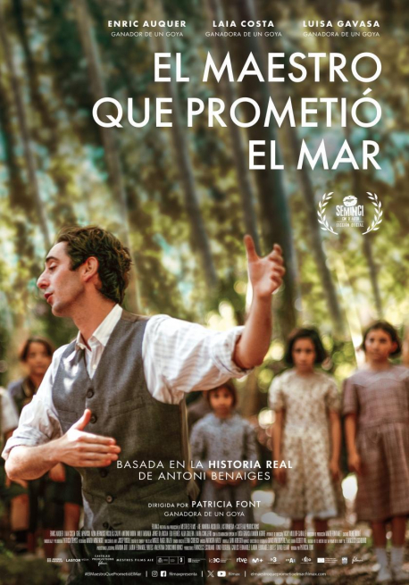 Cartel El maestro que prometió el mar