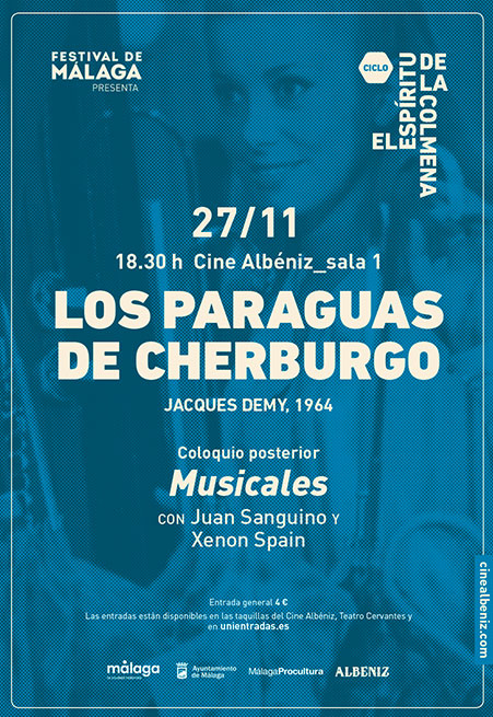 Cartel Los paraguas de Cherburgo 