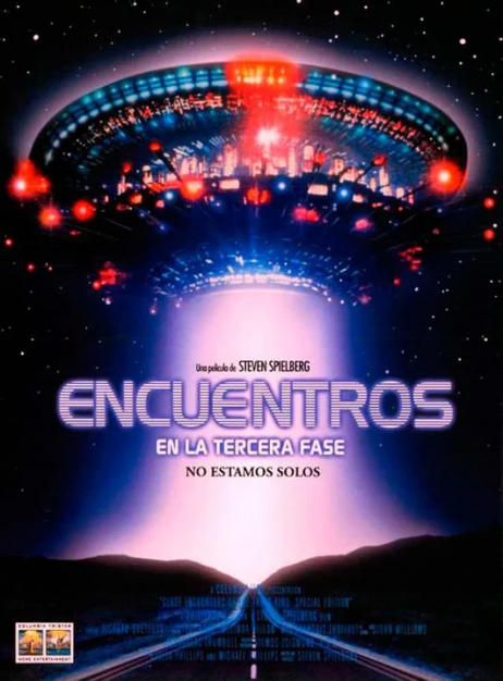 Cartel Encuentros en la tercera fase (ciclo Qué grande es ser friki)