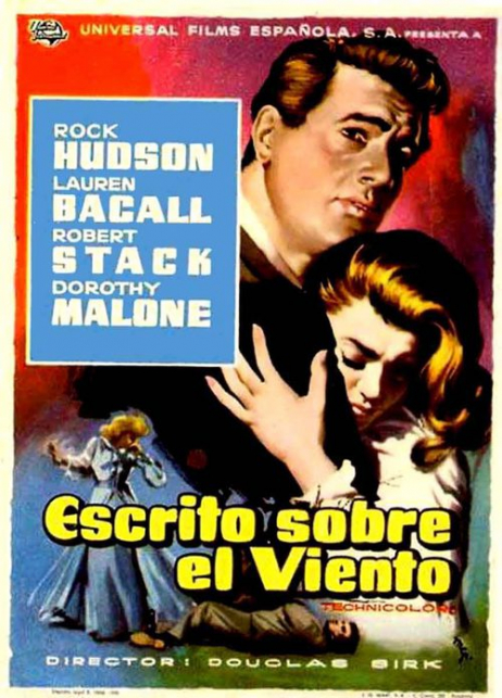 Cartel Escrito sobre el viento