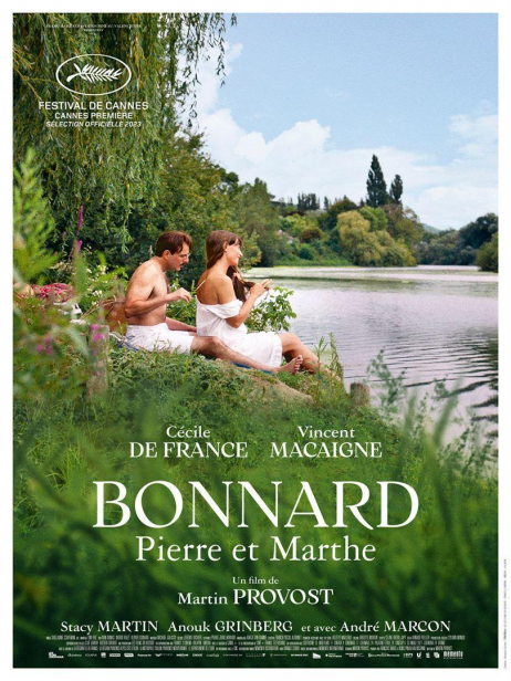 Cartel Bonnard, el pintor y su musa