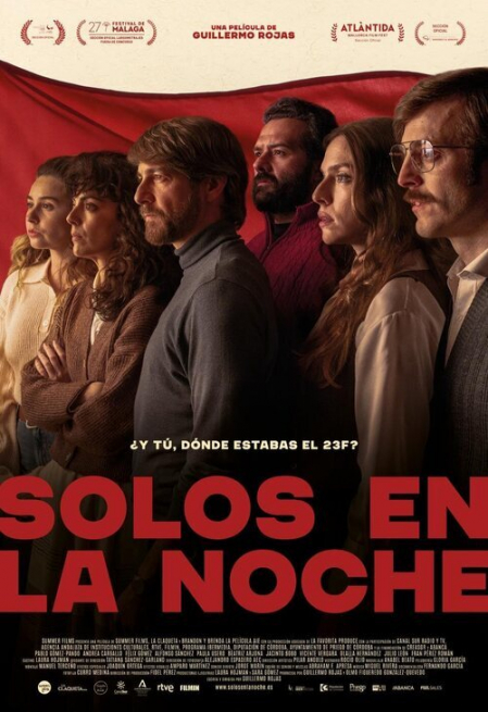 Cartel Solos en la noche