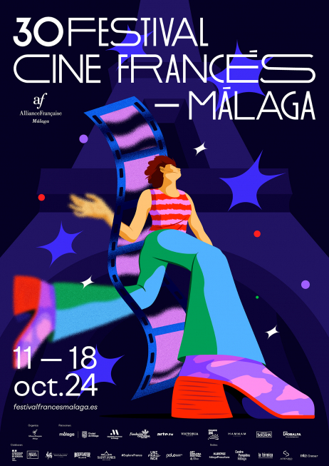 Cartel Festival de Cine Francés de Málaga