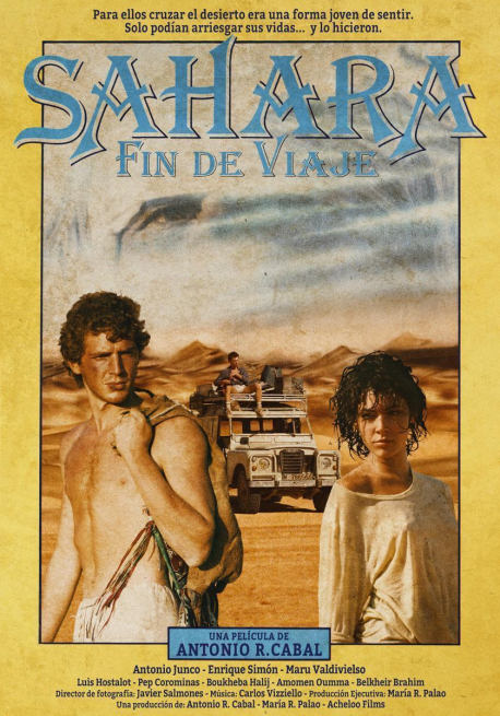 Cartel Fin de viaje, Sahara