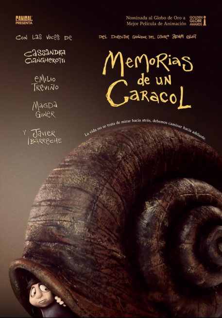 Cartel Memorias de un caracol