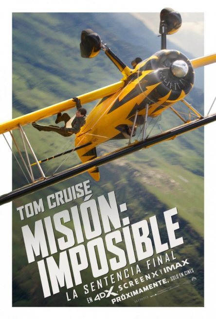 Cartel Misión imposible: Sentencia final