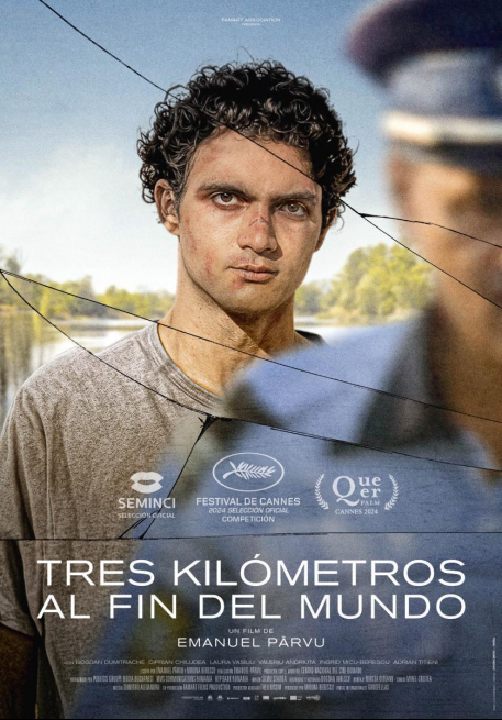 Cartel Tres kilómetros al fin del mundo