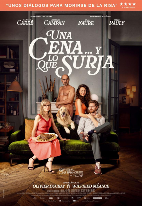 Cartel Una cena... y lo que surja