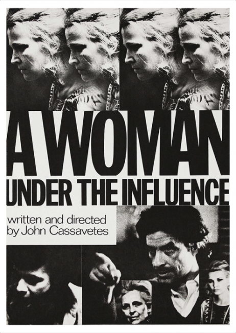 Cartel Una mujer bajo la influencia