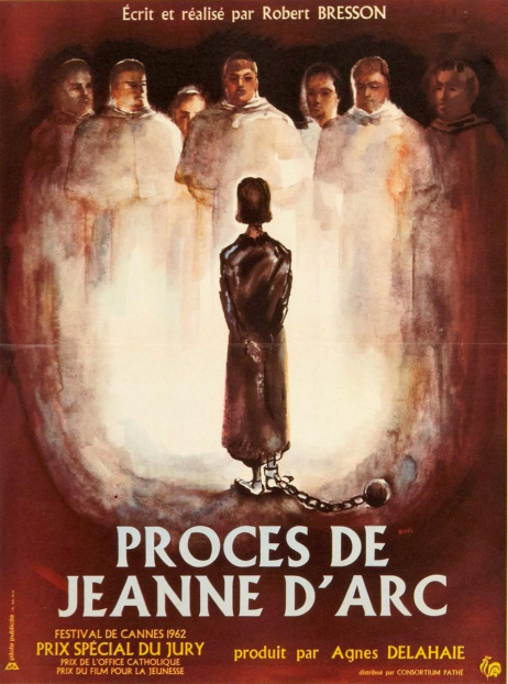 Cartel El proceso de Juana de Arco