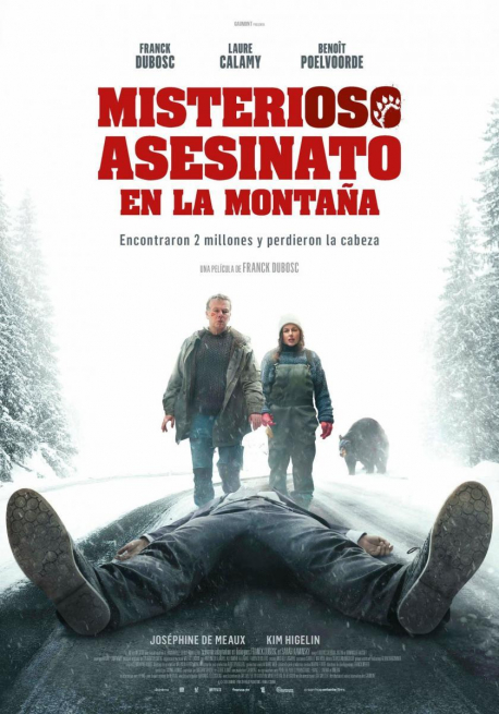 Cartel  Misterioso asesinato en la montaña 