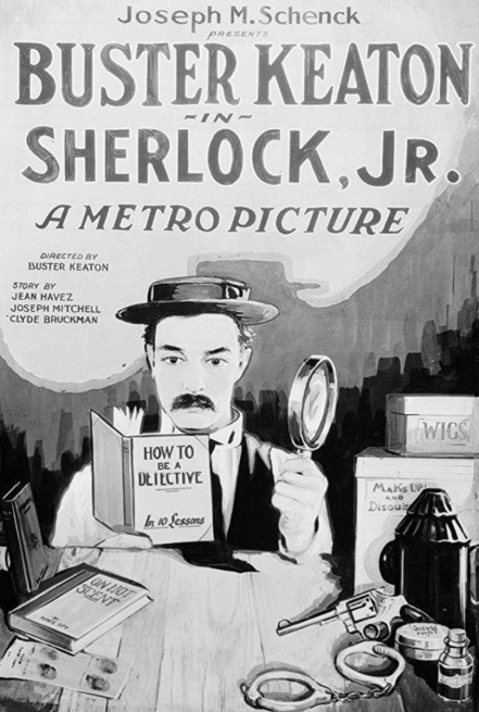 Cartel El moderno Sherlock Holmes + La mudanza