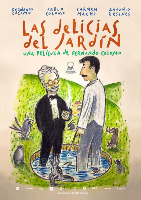 Cartel Las delicias del jardín