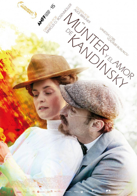 Cartel Münter y el amor de Kandinsky
