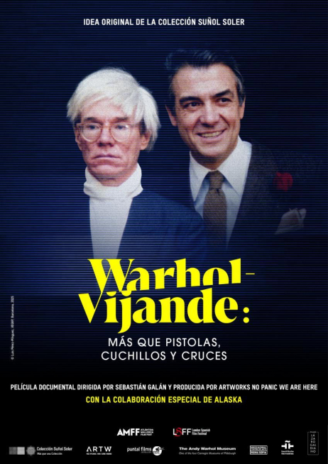 Cartel Warhol-Vijande: Más que pistolas, cuchillos y cruces