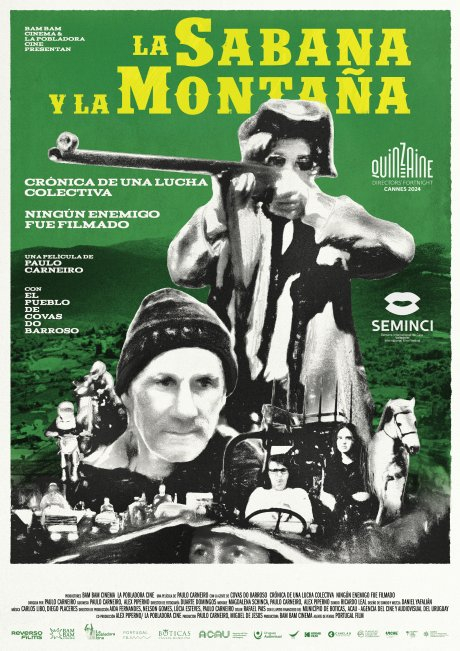 Cartel La sabana y la montaña