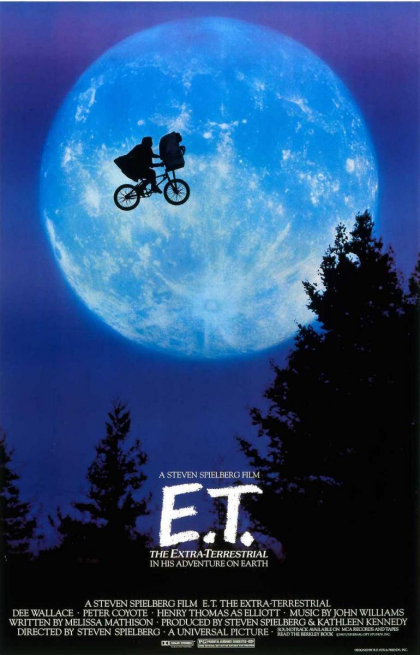 Cartel E.T. el extraterrestre