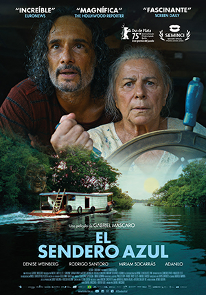 Cartel El sendero azul