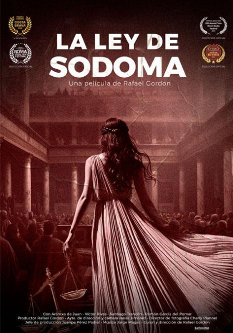 Cartel La ley de Sodoma
