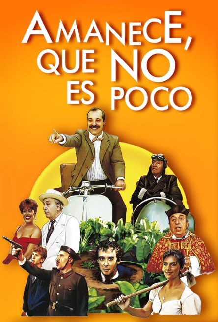 Cartel Amanece, que no es poco