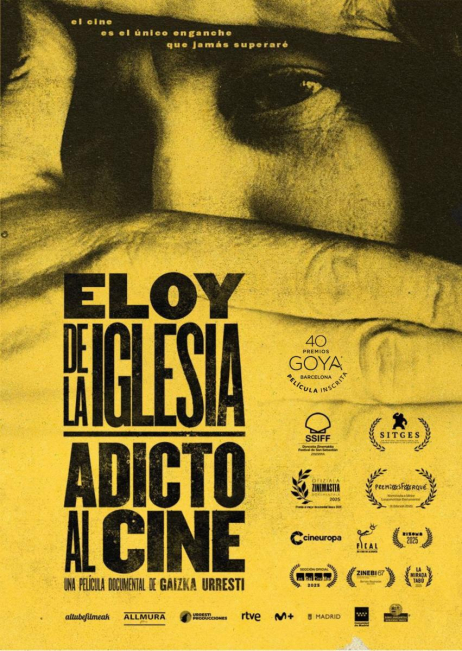Cartel Eloy de la Iglesia, adicto al cine