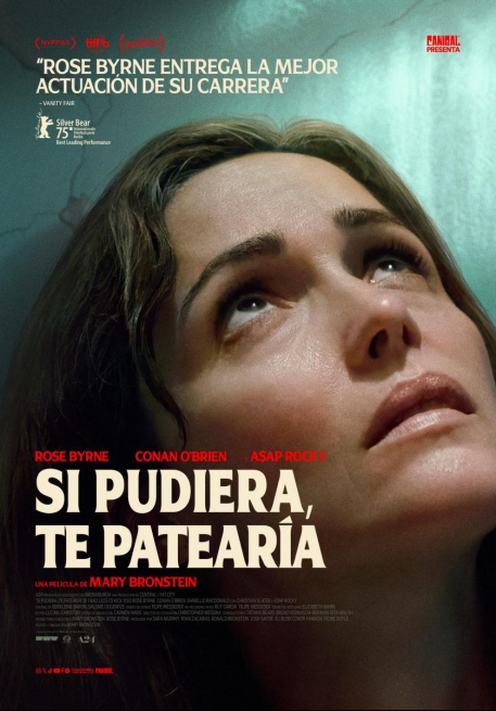 Cartel Si pudiera, te daría una patada