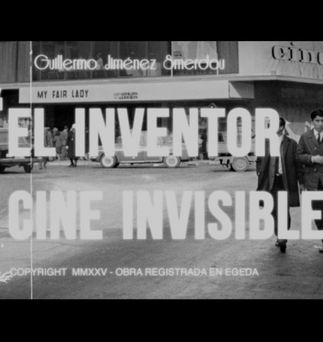 Cartel El inventor del cine invisible