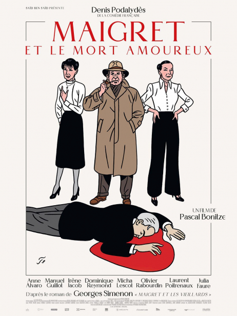 Cartel Maigret y la muerte del embajador